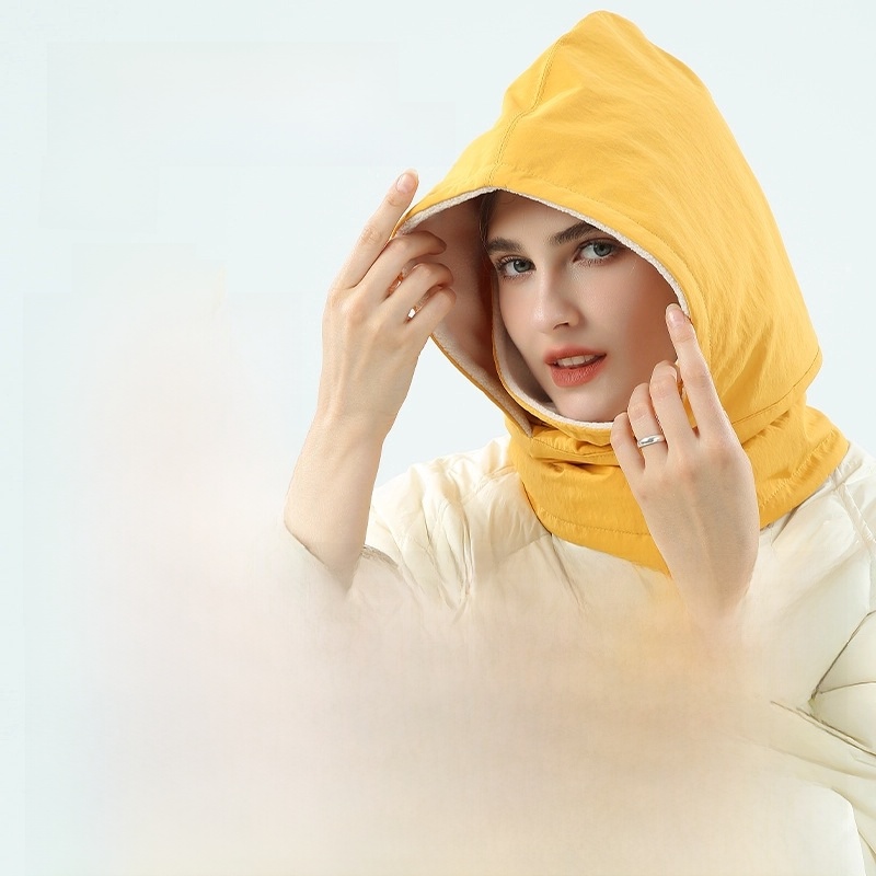 Ski Hat Head Cover Polar Fleece Scarf Scarf Face Protection Neck Integrated Cycling Cold-proof Outdoor Sports Warm