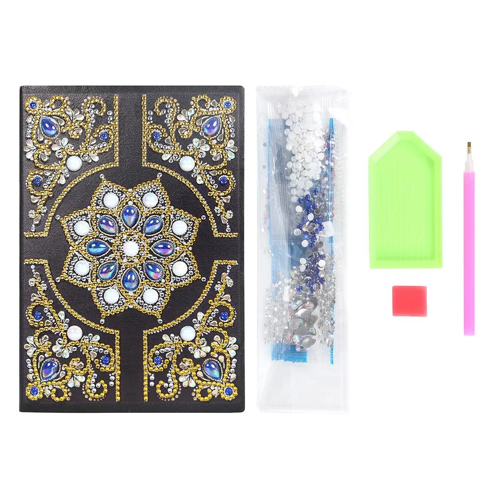 DIY Special Shaped Diamond Painting 50 Pages A5 Notebook Diary Book