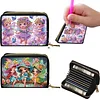 2pcs Animal Pattern Diamond Painting Fashion Card Holder Compact Coin Purse