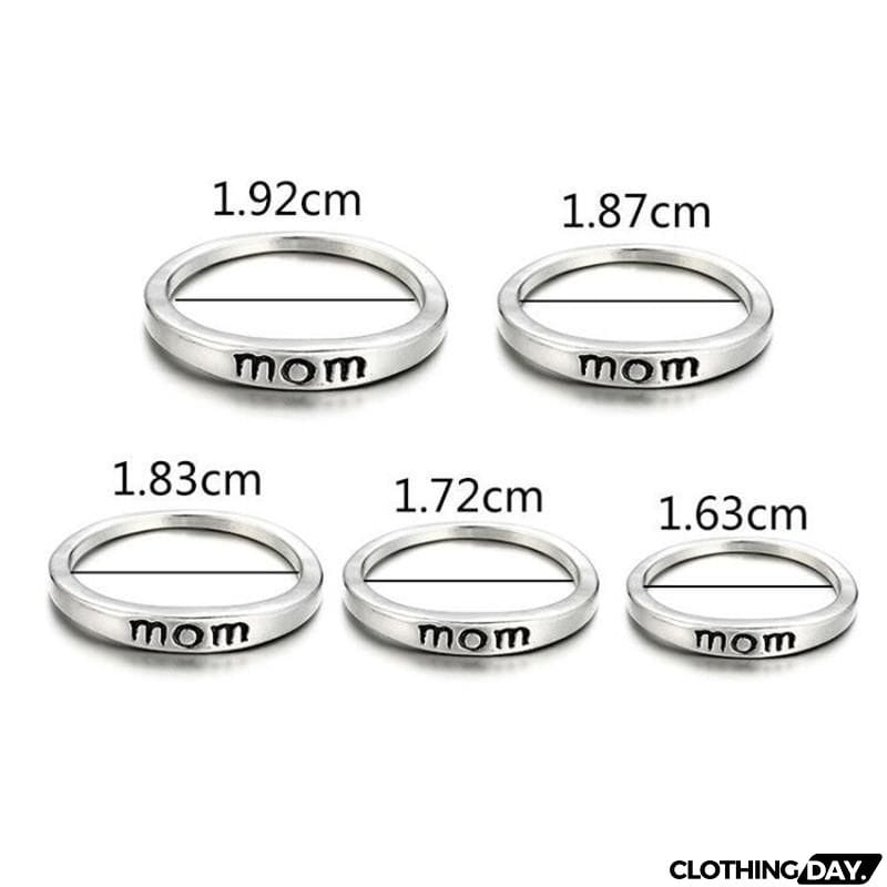 Hot Selling Fashion Jewelry Gift MoM Ring For Mother