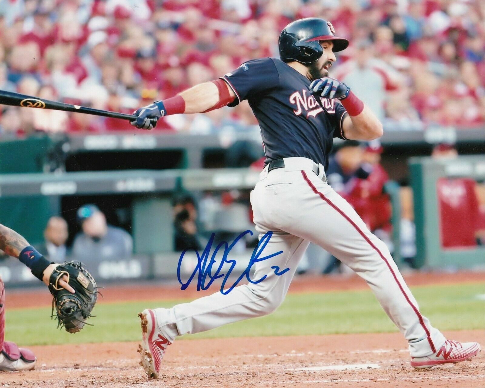 Adam Eaton Autographed Signed 8x10 Photo Poster painting ( Nationals ) REPRINT