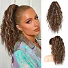 ⏳R&eacute;duction limit&eacute;e de 50%🎁18 Inch Curly Wavy Frizzy Hair Extension with Ponytail