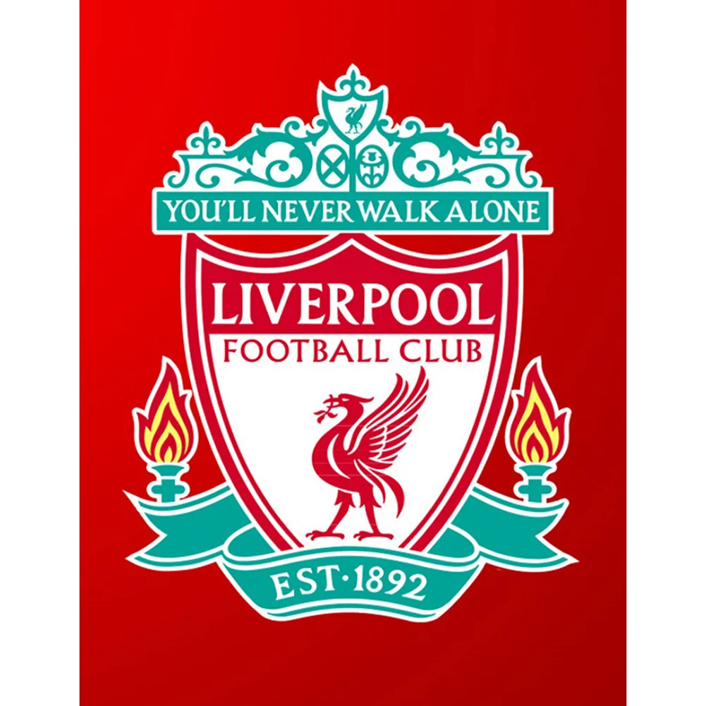 Full Round Diamond Painting - Liverpool Team Emblem(35*45cm)