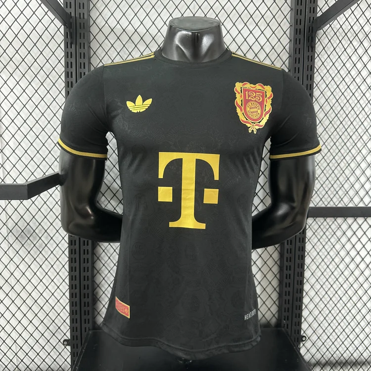 2025-26 New Season-Bayern Annual Edition Black Jersey-Player Edition