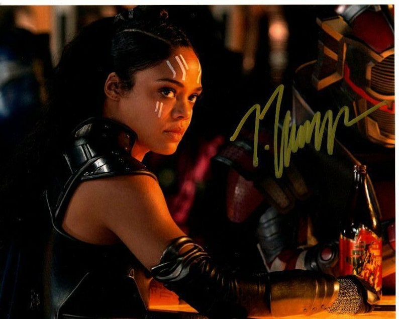 Tessa thompson signed autographed thor ragnarok valkyrie Photo Poster painting