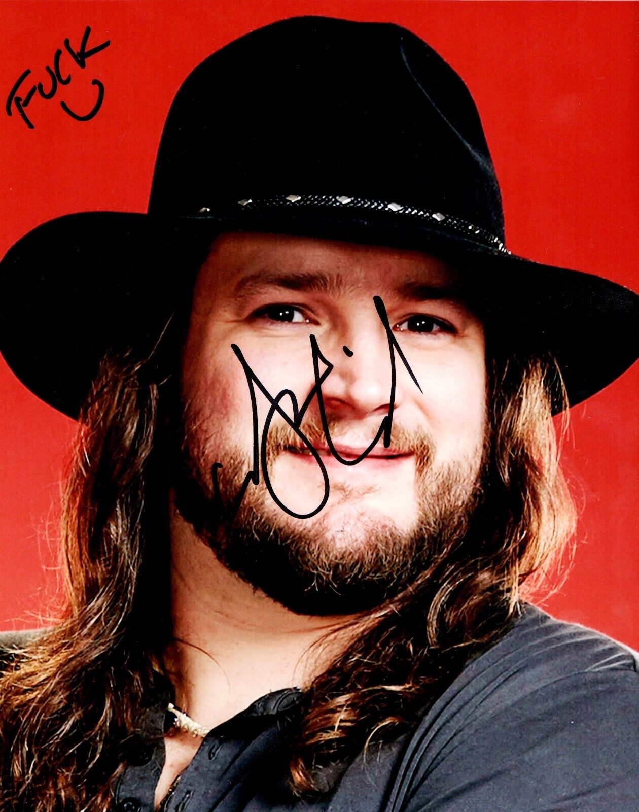 Adam Wakefield of The Voice REAL hand SIGNED promo Photo Poster painting #2 w/ COA