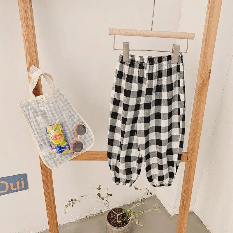 2-8T  Flower Print Pant For Girls Toddler Kid baby Clothes Spring Summer Loose Floral Elegant Cute Sweet Cotton Beach Trousers