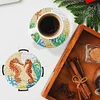 8pcs DIY Diamond Painting Sea Life Coasters