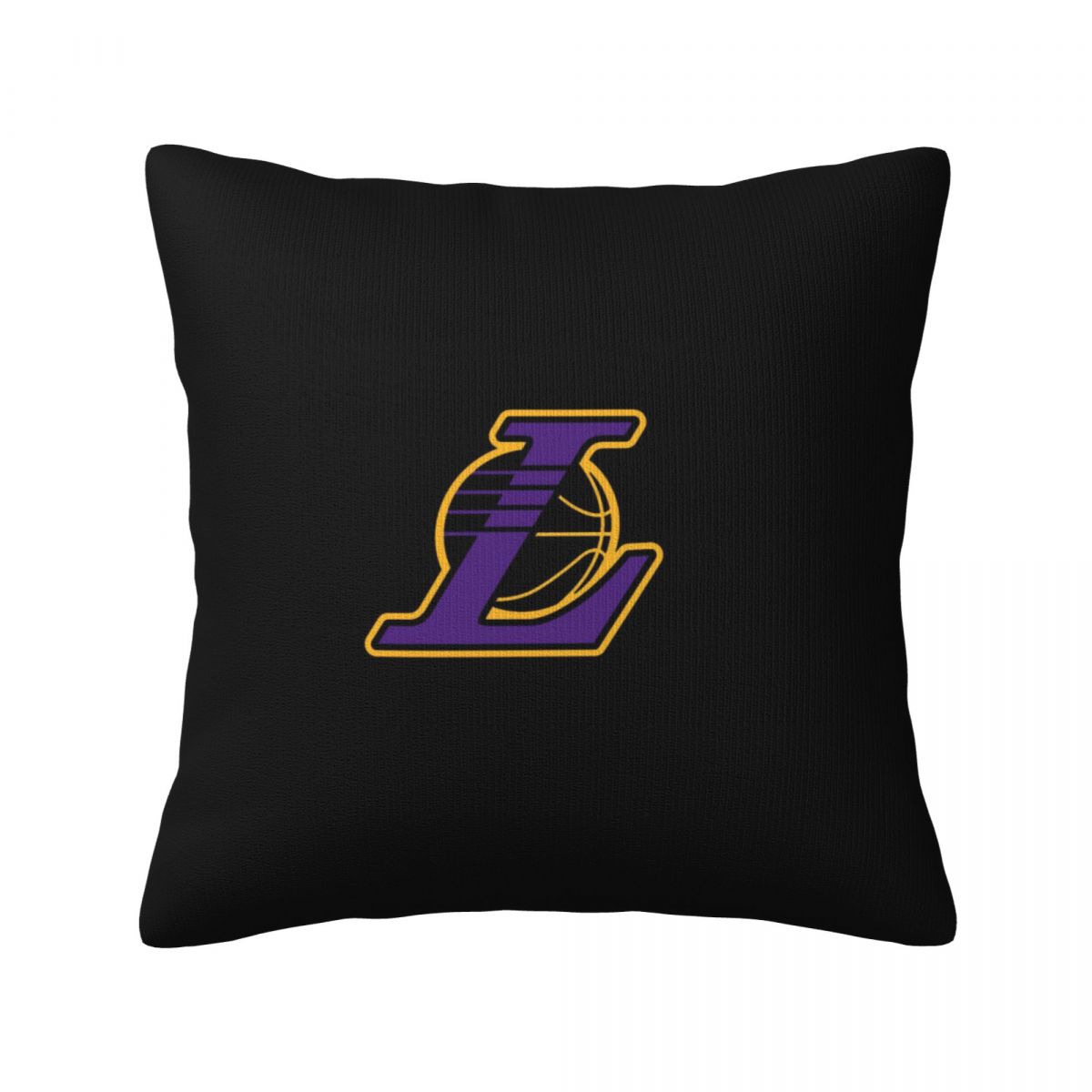 Los Angeles Lakers Logo Minimalist Short Plush Cushion for Home Decor