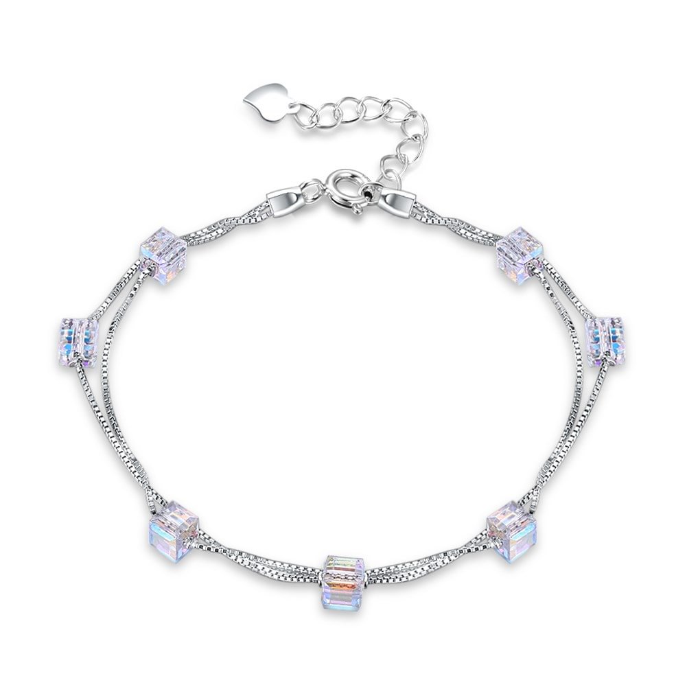 Personalized Austria Crystal  Bracelet for Girls