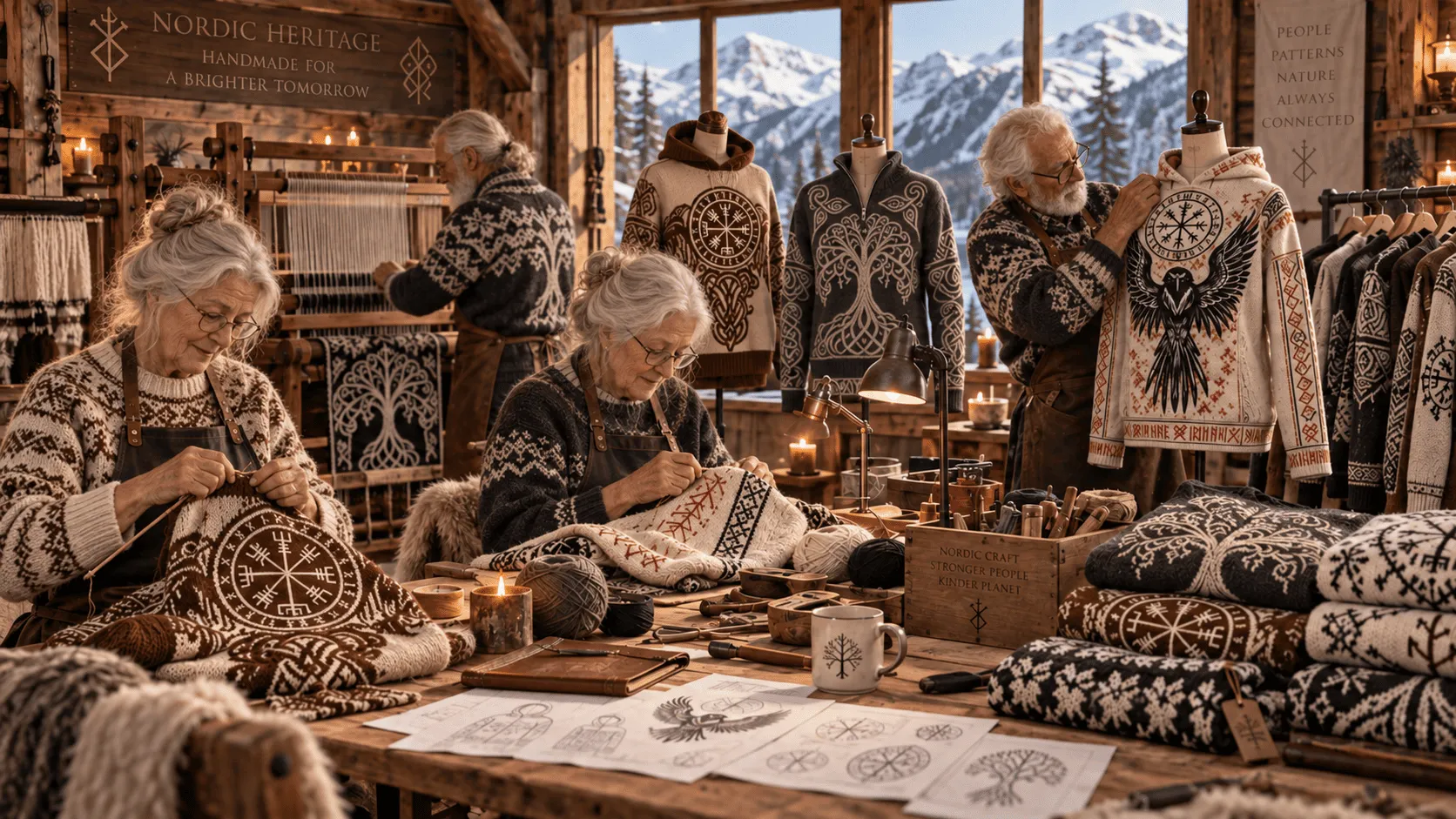 Nordic Artisans Working