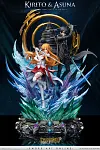 Kazuto Kirigaya & Asuna Yuuki with LED - Sword Art Online Resin Statue - Dreammaker Studio