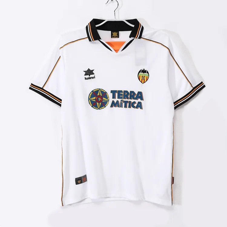 1999/00 Valencia Home Retro Shirt