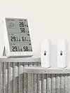 Wireless Weather Station Digital Hygrometer Thermometer for Indoor and Outdoor
