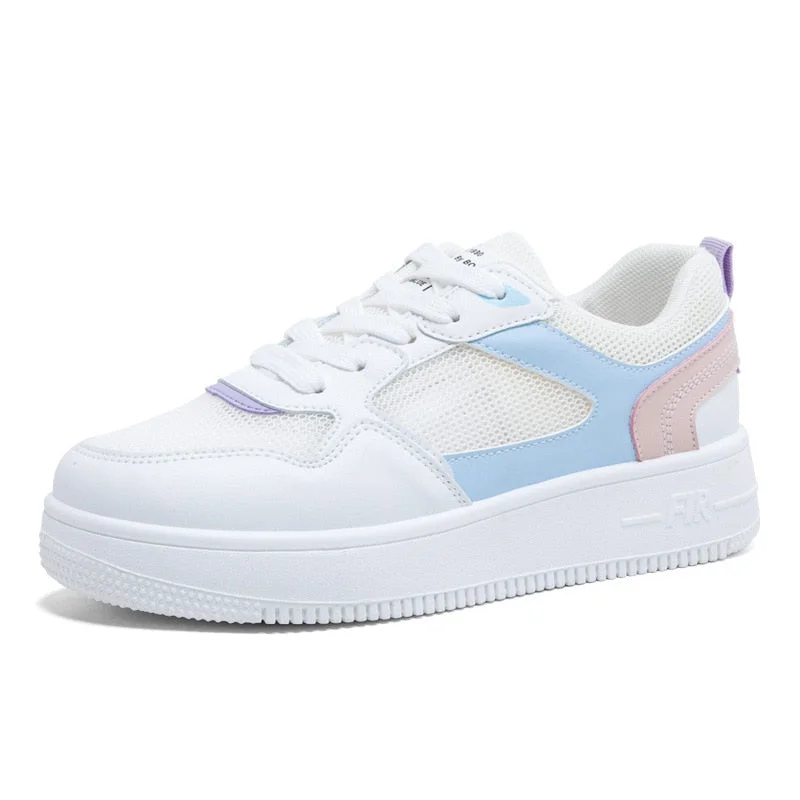 2022 New Design Women Sneakers Fashion Breathable Non-slip Shoes Women Thick Bottom Sneakers Women Leisure Footwear Plus Size