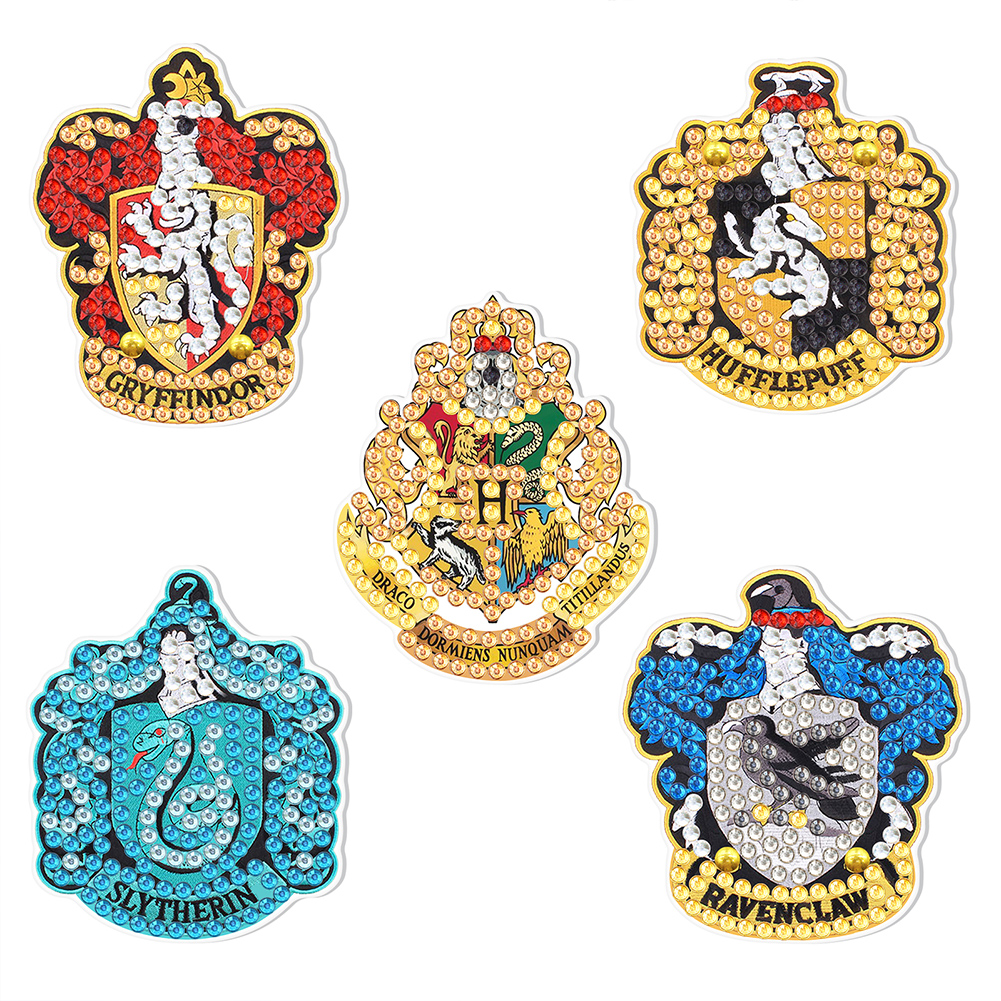 

Harry Potter Brooches - 5D DIY Craft Fashion Accessories, 501 Original