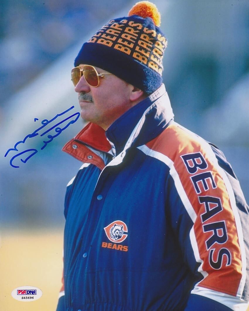 Mike Ditka SIGNED 8x10 Photo Poster painting Chicago Bears COACH PSA/DNA AUTOGRAPHED