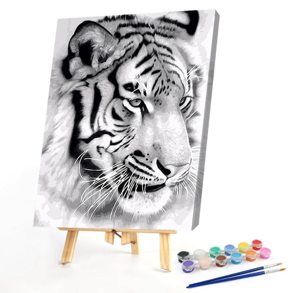 

40*50CM - Paint By Numbers - Tiger, 501 Original