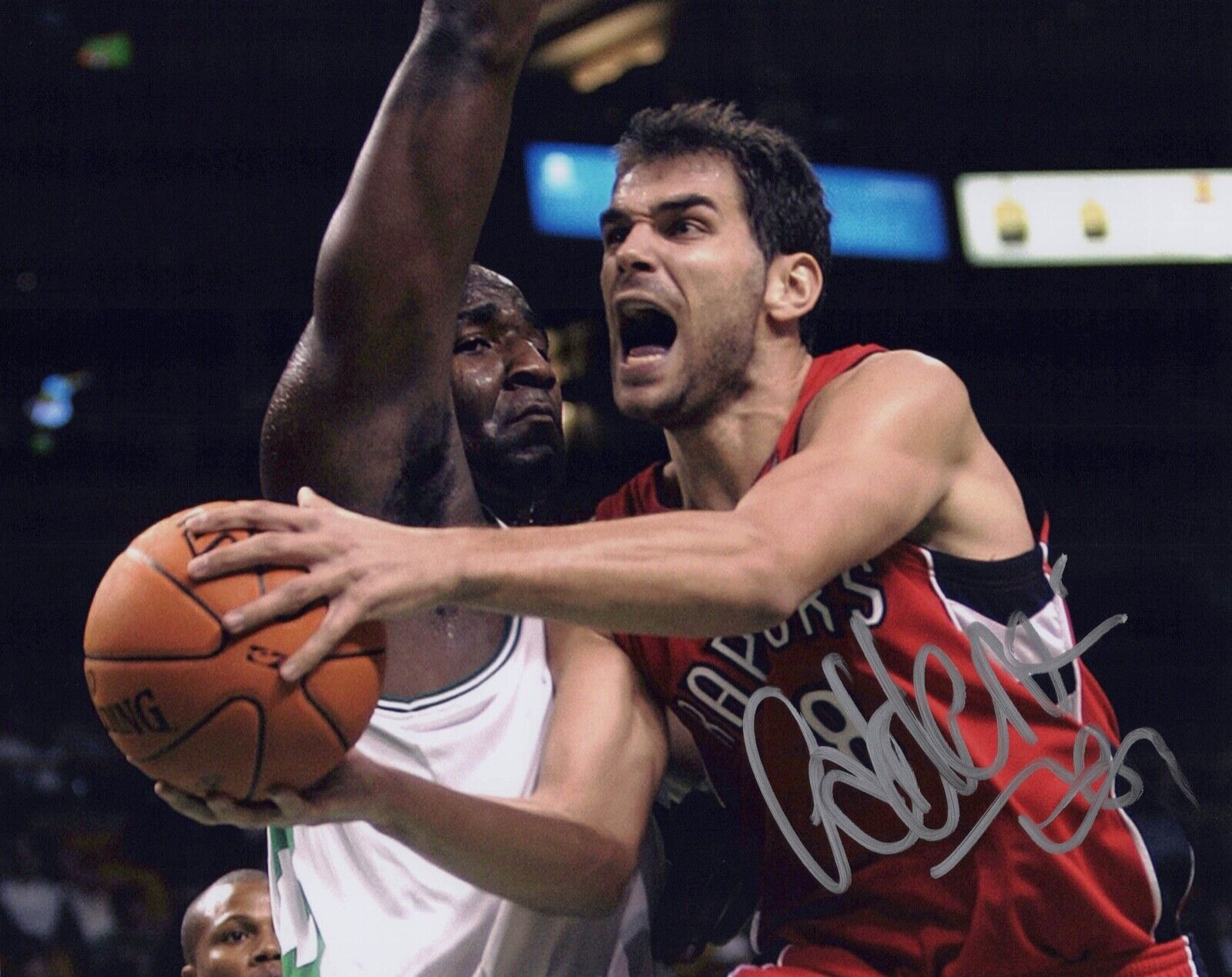 JOSE CALDERON signed Autographed TORONTO RAPTORS