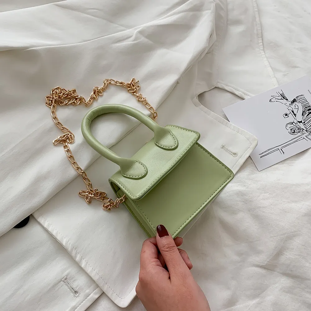 NEW Crossbody Bag For Women 2022 Mini Chain Shoulder Bag hasp Small Messenger Bag Womens Handbags and Purses evening clutch bags