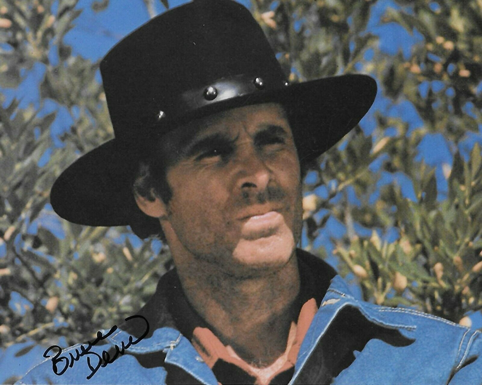 Bruce Dern Posse Original Autographed 8X10 Photo Poster painting signed @Hollywoodshow