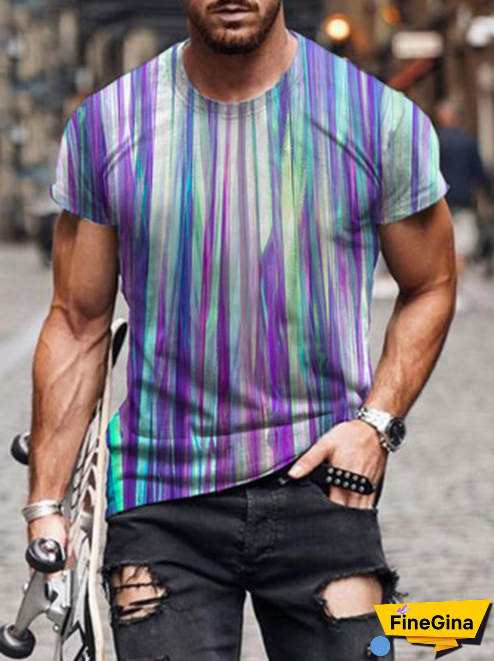 Vintage Cotton Short Sleeve T-shirt