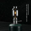 Outdoor Camping Gas Lamp Portable Retro Atmosphere Lamp Gas Lamp Outdoor Tent Candle Lamp Wwith Wooden Box