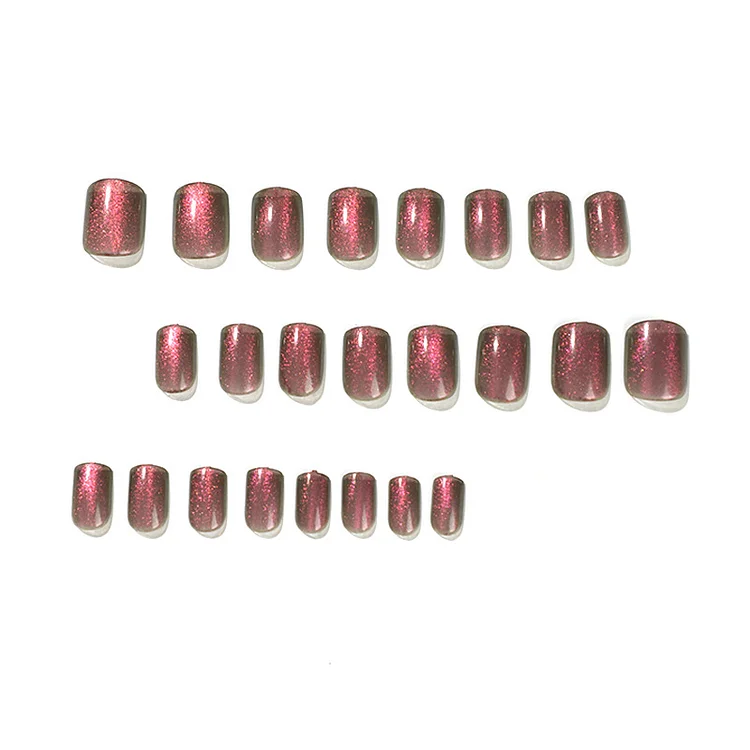 shiny red
