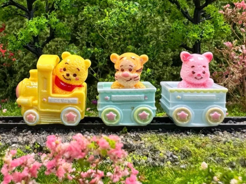 Mini Cartoon Train Set