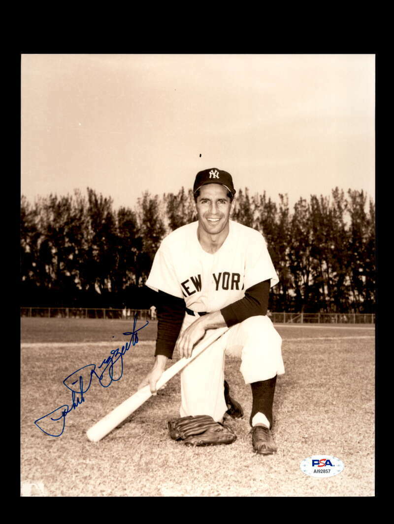 Phil Rizzuto PSA DNA Cert Signed 8x10 Yankees Photo Poster painting Autograph