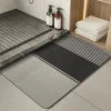 Diatom Mud Drying Water Uptake Mat Modern Home Bathroom