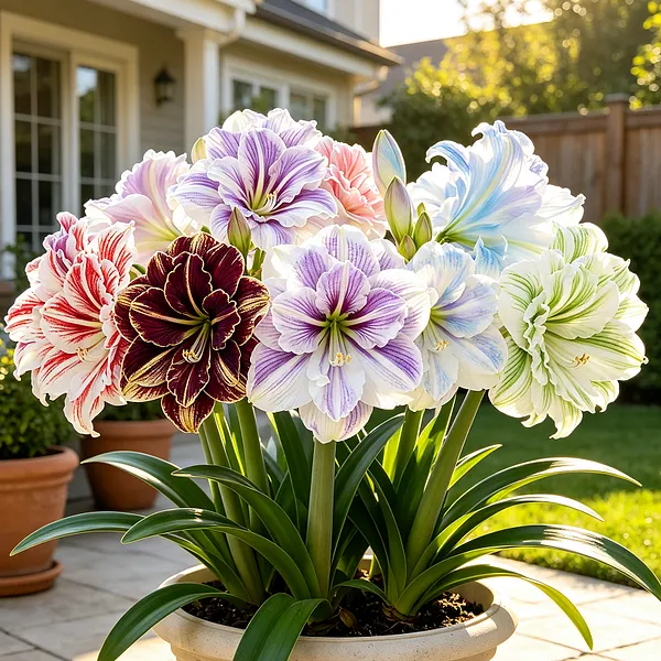 Beautiful Amaryllis flowers