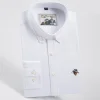 Men's New Fashion Slim Casual Plaid Bottoming Shirt