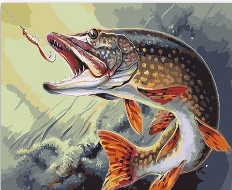 

Underwater Fish – Paint By Numbers - 40*50CM, 501 Original