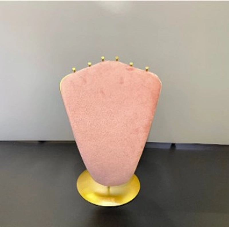 Casual Solid Color Metal Jewelry Rack