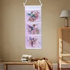 DIY Diamond Painting 3 Pockets Home Organizer Wall Door Hanging Storage Bag Kit