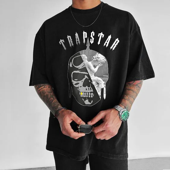 Sopula Trapstar Good And Evil Print T-Shirt