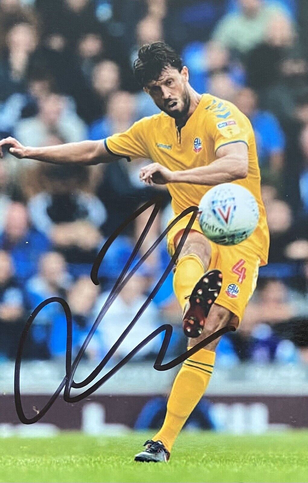 Jason Lowe Genuine Hand Signed Bolton Wanderers 6X4 Photo Poster painting