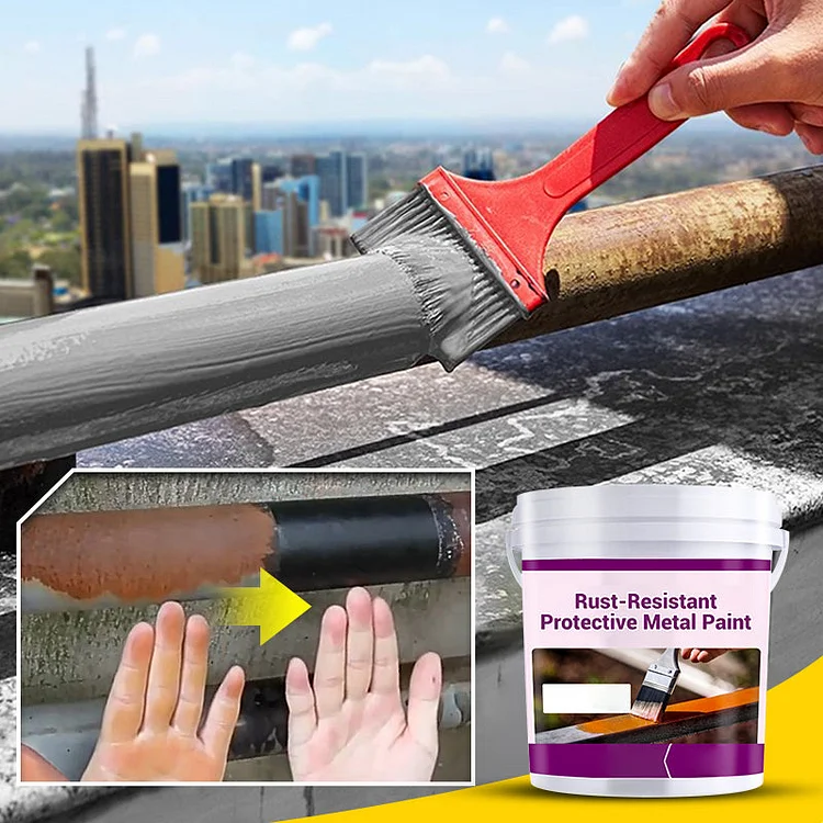 ⏳Time-limited Special⌛Rust-Resistant Protective Metal Paint