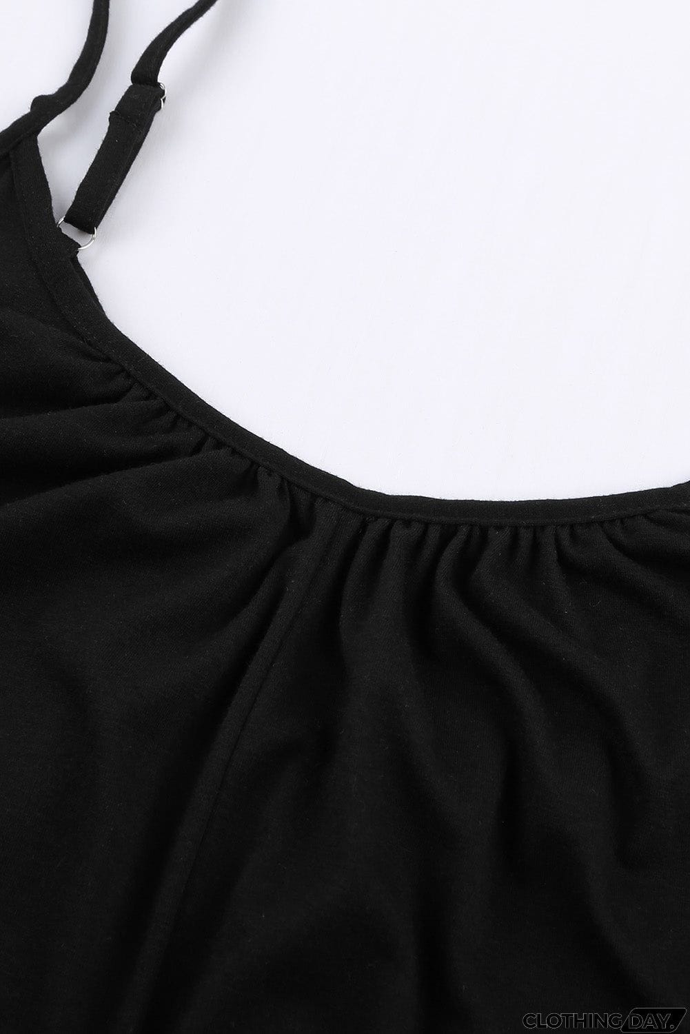 Spaghetti Straps Wide Leg Pocketed Jumpsuits