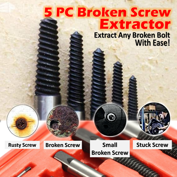 mac broken screw extractor kit