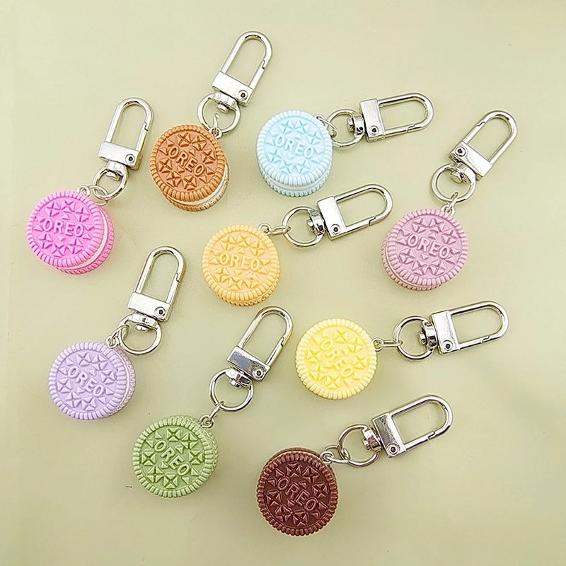 Casual Cute Minimalist Letter Alloy Resin Keychain