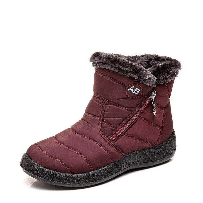 Women's Warm Waterproof Snow Boots