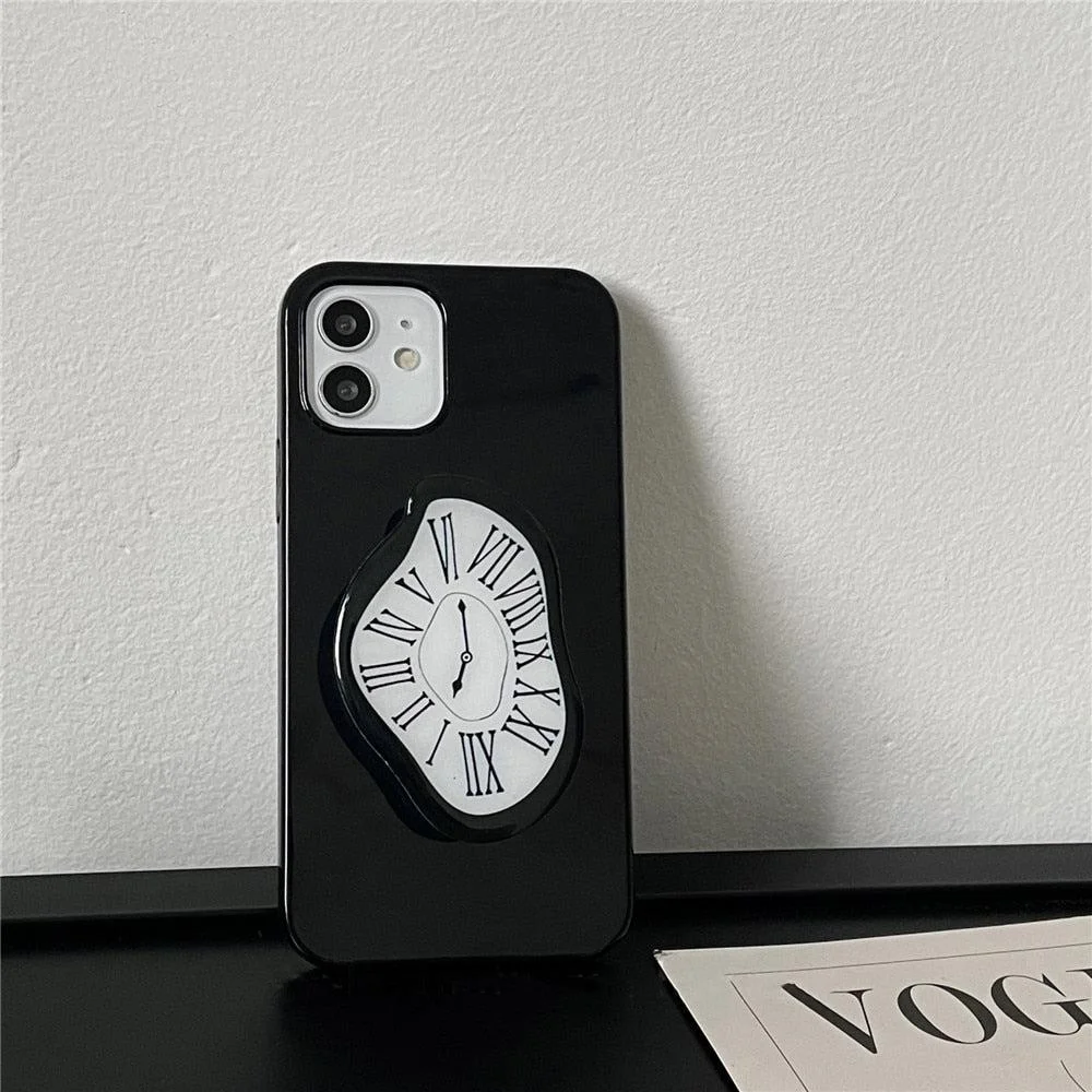 Brownm Dali Melting Clock Phone Case