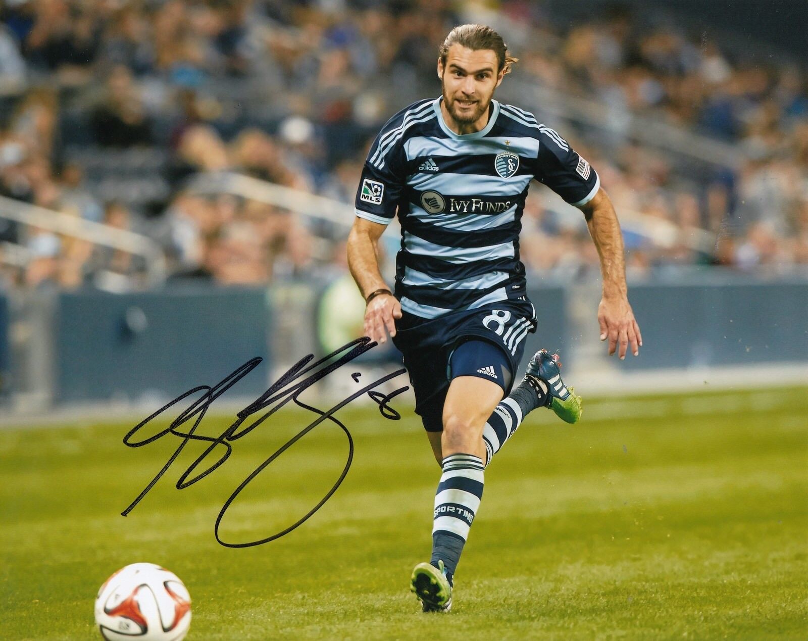 GRAHAM ZUSI signed (SPORTING KANSAS CITY) SOCCER *TEAM USA* 8X10 Photo Poster painting W/COA #3