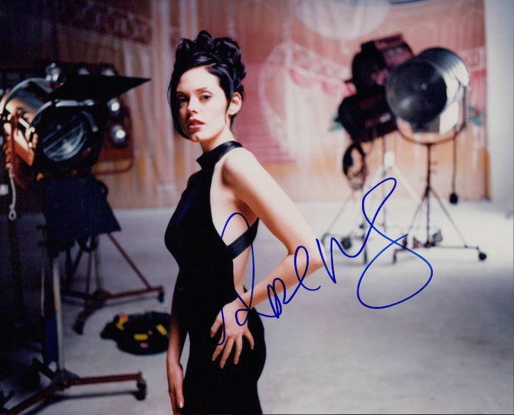 Rose McGowan signed 8x10 Photo Poster painting In-person