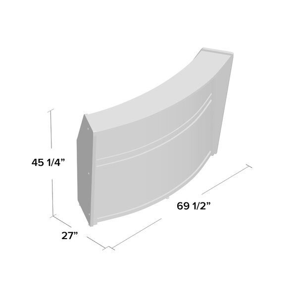 Lamotte Laminate Reception Desk