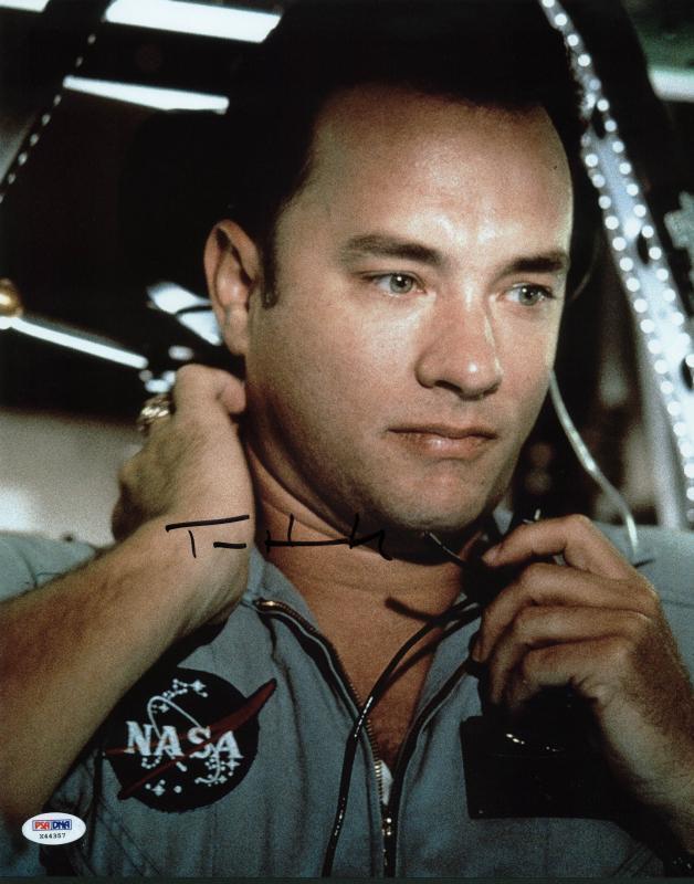 Tom Hanks Apollo 13 Signed Authentic 11X14 Photo Poster painting Autographed PSA/DNA #X44357