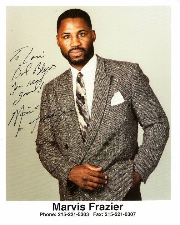 MARVIS FRAZIER Autographed Signed Photo Poster paintinggraph - To Lori SON OF JOE