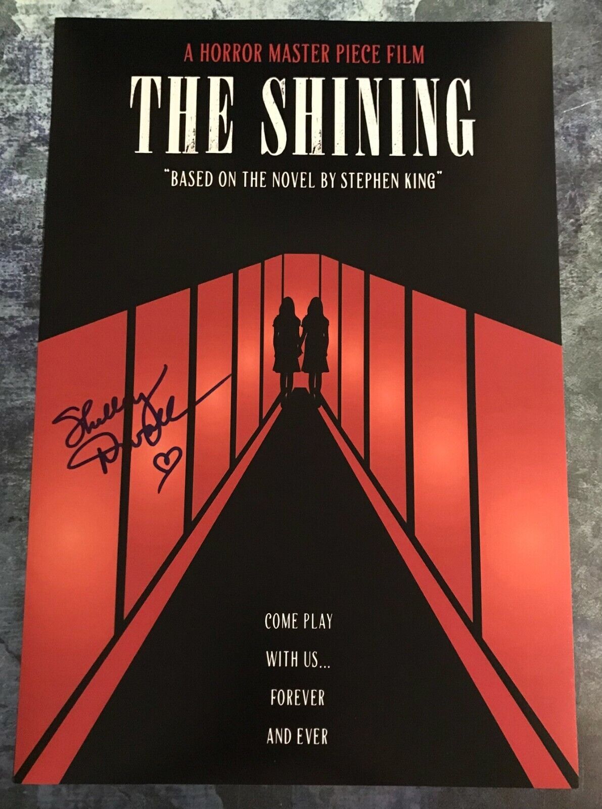 GFA The Shining '80 Movie * SHELLEY DUVALL * Signed 12x18 Photo Poster painting PROOF S5 COA